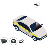 Комплект видеонаблюдения для служебного транспорта и ЧОП под ПП № 969 (онлайн HDD+SD) - Видеонаблюдение оптом
