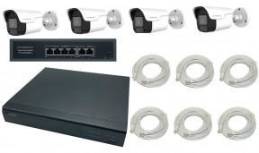  - Готовый комплект видеонаблюдения для дома на 4 IP-камеры Ivideon