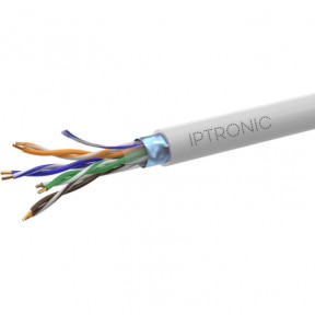  - IPTRONIC IPT-E-FTP 5e 4x2хAWG24 CCA PVC In. 305м