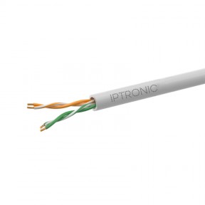  - IPTRONIC IPT-P-UTP 5e 2x2x0,51 Cu PVC In. 500м