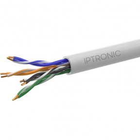 IPTRONIC IPT-P-UTP 5e 4x2x0,51 Cu LSZH нг(А)-HF In. 305м - IPTRONIC IPT-P-UTP 5e 4x2x0,51 Cu LSZH нг(А)-HF In. 305м