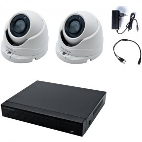 - IPTRONIC Комплект AHD 2Mp Dome Kit 2+1