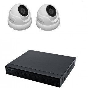  - IPTRONIC Комплект IP 3Mp Dome Kit 2+1