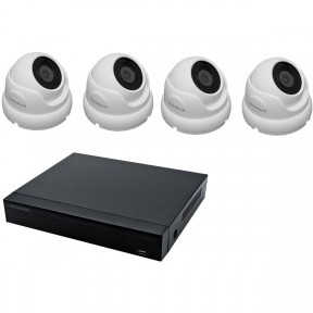  - IPTRONIC Комплект IP 3Mp Dome Kit 4+1
