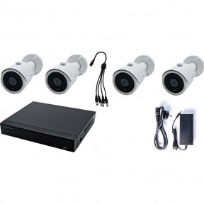  - IPTRONIC Комплект видеонаблюдения: 1080N IP66 4 КАМЕРЫ 2МП
